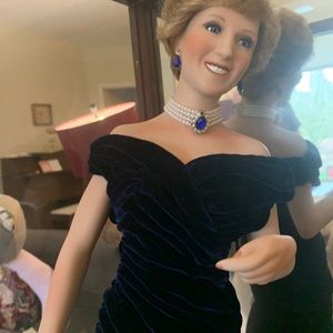 Princess Diana doll with accessories